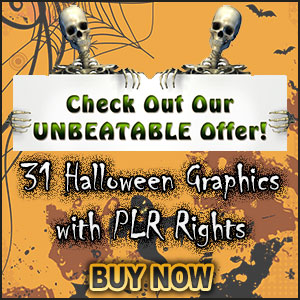 31 Halloween Images PLR