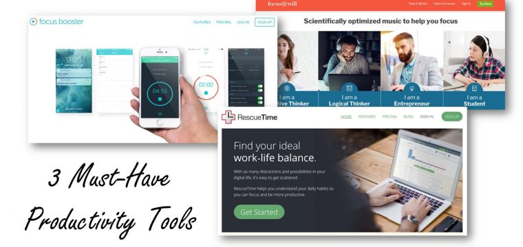 3 Productivity Tools to Reach Your Goals Faster