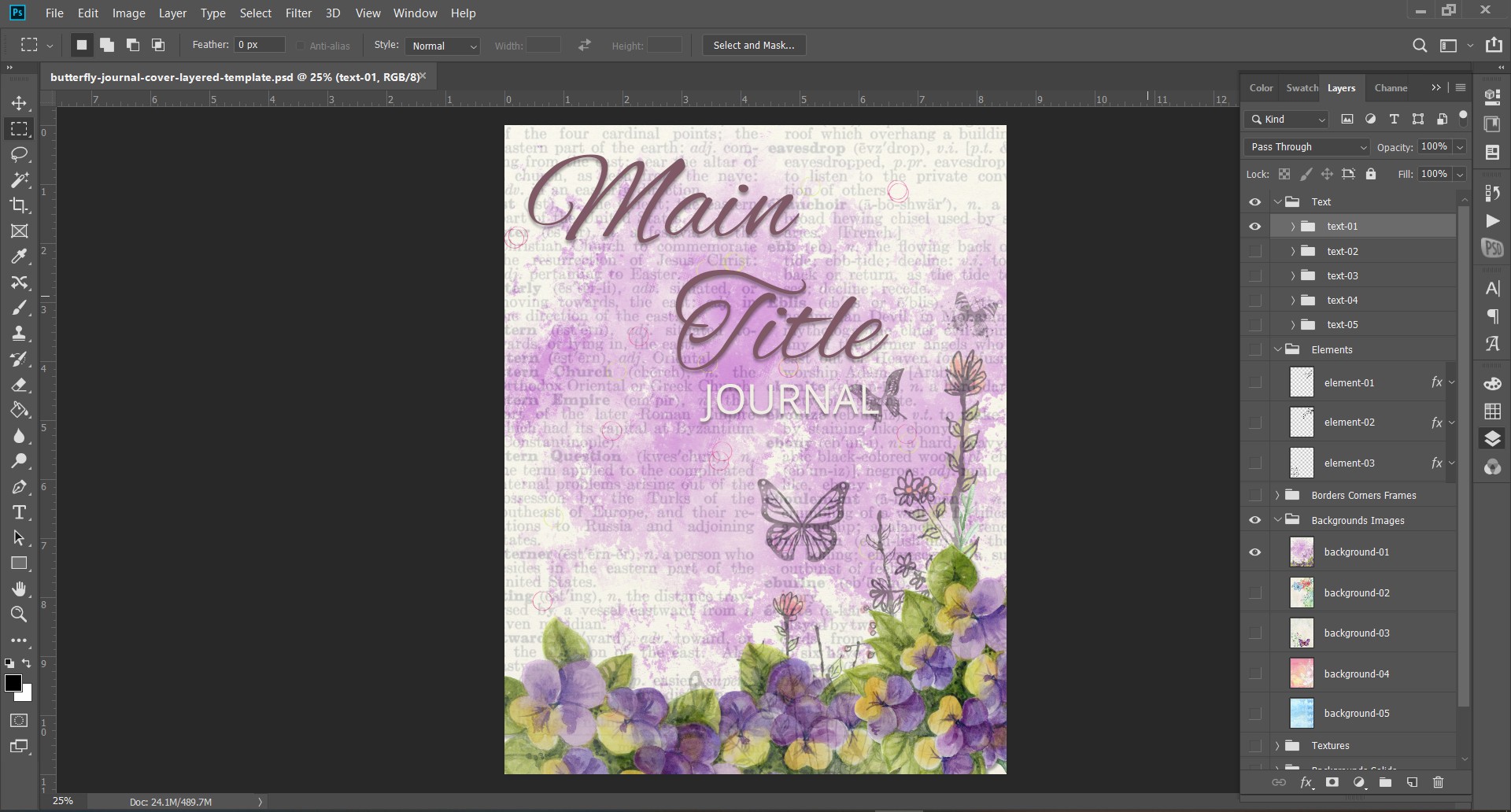 butterfly-journal-cover-template butterfly-journal-cover-template